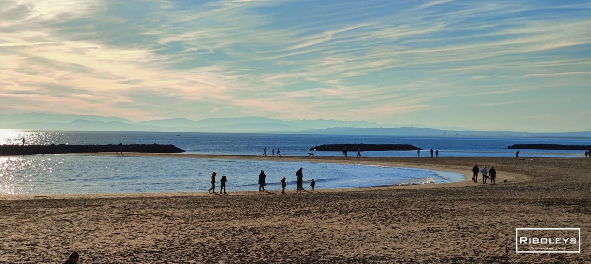 T4 Climatise Avec Piscine A 400M De La Mer Vias Exterior foto